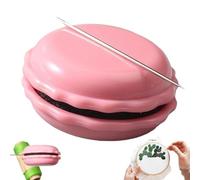 Magnete Needle Minder - Porta Magnetico A Forma Di Macaron | Comodo Accessorio Per Lavori Di Ricamo E Cucito, Porta-ago Magnetico Per Tenere Gli In Sicurezza, Ideale Per Il Punto Croce E L'a