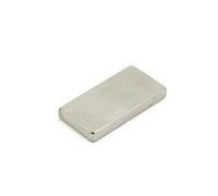 Magnete Neodimio Di Grado N52 Ultra Elevato Per Ingegneria, Produzione E Fai -Da -Te - 40mm x 20mm x 5mm Di Spessore - 15,1kg Di Tiro - Pacco Di 10