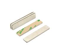 Magnete Neodimio N42 Adesivo Per Arti, Artigianato, Produzione Di Modelli, Fai -Da -Te, Hobby, Ufficio E Casa - 50mm x 10mm x 2mm Di Spessore - 5,5kg Di Tiro - Pacchetto Di 100