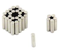 Magnete Neodimio N42 Diametricamente Magnetizzato Per Arti, Mestieri, Produzione Di Modelli, Fai -Da -Te, Hobby, Ufficio E Casa - 3mm Dia x 12mm Di Spessore - Pacco Di 200