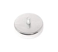 Magnete Pentola Di Ferrite Con Thread Esterno M10 Per Arti, Mestieri, Produzione Di Modelli, Fai -Da -Te, Hobby E Tenuta - Pista Da 57kg Da 80mm Dia x 18mm - Pacco Di 4