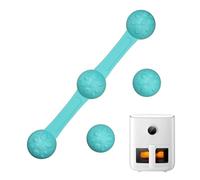 Magnete per friggitrice ad aria calda - supporto in silicone | clip magnetica, da cucina, impedisce bruciare, strumento di sicurezza per frigorifero, lavagna bianca, libro di cucina