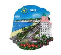 Magnete per frigorifero 3D con scritta "Nice France ", decorazione per la casa e la cucina, magnete da viaggio