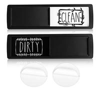 Magnete per lavastoviglie Clean Dirty Sign Cucina Lavastoviglie Indicatore Magnetico Cartello Facile da Leggere Scorrevole Dirty Clean Sign con adesivi bifacciali