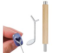 Magnete - per nail art | Magnete a forma di cuore | Magnetico con due teste, set di lamiere di ferro di pesca a forma di cuore