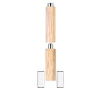 Magnete per smalto, magneti per unghie, manico in legno, magnete per unghie, penna multifunzionale, lucidante magnetica rimovibile, accessorio per manicure, penna cilindrica per salone e studio