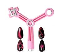 Magnete Per Unghie - 4 in 1 Magnetico Regolabile Triangolare - Strumenti Per Unghie Fai Da Te Dedicati Alla Manicure - per Appartamento Salone Viaggi Bellezza Quotidiano Donne Adulti Principianti Espe