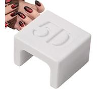 Magnete per unghie - bacchetta magnetica a forma di occhio di, supporto professionale 5D con forte al neodimio, crea effetti di gatto mutevoli, ideale per manicure artistica salone di