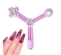 Magnete per Unghie - Fai da Te Magnetico Triangolare Portatile - Strumenti Per Unghie Fai Da Te Dedicati Alla Manicure - per Donne Adulti Principianti ed Esperte Utilizzo Quotidiano Viaggi Interno ed