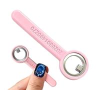 Magnete per unghie - Forte strumento magnetico portatile a forma di anello ergonomico - Accessorio per la progettazione di unghie artistiche per smalto gel Effetto occhi di gatto Pratica per manicure