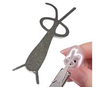 Magnete per unghie per smalto gel, strumento per con guida a forma di Y, strumento magnetico per manicure con asta, per principianti, donne, familiari e