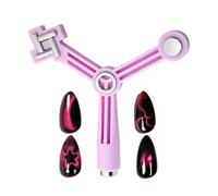 Magnete per unghie, portatile, antiscivolo, regolabile, portatile, per manicure, per appartamenti, dormitori, saloni, viaggi, bellezza, incontri quotidiani, donne, adulti, principianti, esperti