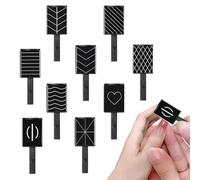 Magnete per unghie Set da 9 Pezzi di Strumenti Manicure ad Alta Resistenza | Kit magnete unghie effetto forte per Donne Principianti Hobbistica Casa Viaggio Salone