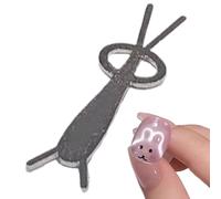 Magnete per unghie - Strumento artistico - Magnete a forma di coniglio, design occhi di | Manicure - Artigianato - Autorità ausiliaria - Motivo a cuore - Magnete effetto magnetico con