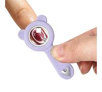 Magnete Per Unghie Testa Di Orso In Silicone Antiscivolo Da Una Manicure | Magnete Per Unghie Kitten Eye A Forma Di Cuore E Anello Per Casa, Uso Quotidiano, Viaggi, Principianti, Professionisti