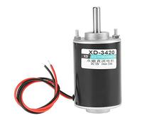 Magnete permanente Motore CC ad alta velocità 3500/7000 RPM 30W 12V/24V Motore elettrico con controllo CW/CCW per macchina taglio di piccoli cittadini di cotone. (12v3000 rev)