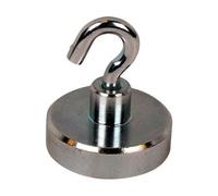 Magnete Pot Shallow In Neodimio 25Mm Con Gancio - E1034/NEO