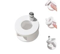 Magnete rotante a forma di occhio di gatto,Magnete per unghie Cat Eye,forza magnetica uniforme,strumento magnetico per Smalto Occhio di Gatto,fai da te a casa e in salone (bianco)