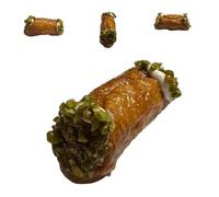 Magnete Siciliano, Teste di Moro, Ficodindia, Cannolo, Ruota carretto, Carretto, Coffe siciliane, Magneti souvenir, Idea Regalo, da Collezione. (Cannolo pistacchio)