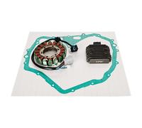 Magnete Statore+Tensione Raddrizzatore+Guarnizione per Suzuki Ltf 400F King