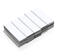 Magnetetiketten beschreibbar Etichette magnetiche scrivibili, 80 magneti per lavagna bianca, cartelli magnetici per scrivere 60x20 mm, magneti riscrivibili per frigorifero, magneti scrivibili