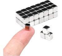 Magneti a cubo quadrato piccolo N30 5x5x5 mm, magneti divertenti, piccoli lavoretti, magneti da frigorifero, magneti da frigorifero, for lavagna bianca, blocco(5x5x5mm 100pcs)