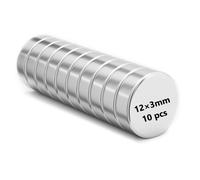 Magneti a Disco Diametro 12 Mm X 3 Mm Al Neodimio Piccolo Magnete Rotondo Magnet