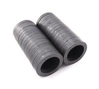 Magneti ad anelli in ferrite con fori - 35 mm a disco rotondo per frigorifero, progetti scientifici, artigianato, intorno all'ufficio (confezione da 30)
