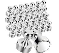 Magneti al neodimio - 28 pezzi, 12 mm x 16 mm, mini magneti per lavagna bianca, frigorifero, bacheca, bacheca, ufficio
