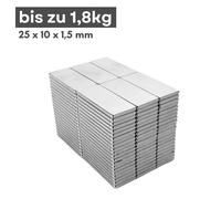 Magneti al neodimio a scelta - dimensioni e quantità selezionabili - potenti ...