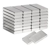 Magneti al neodimio - AnSun, Super forti Rettangolo Magneti al neodimio,Forte magnete di terre rare per Frigoriferi, Magneti al neodimio, Uffici, Esperimenti Scientifici 20x10x3mm(25pc)