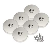 Magneti al neodimio disco 25mm, trazione 10kg, 6 pezzi, magneti forte