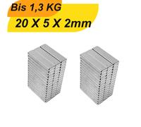 Magneti al neodimio N42 parallelepipedo magnete piastrine dischi piatti asta ...