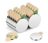 Magneti al Neodimio Wukong 10x1mm | Confezione da 20, Mini Magneti Estremamente Potenti Rotondi Piccoli Magneti Per Lavagna Magnetica per Lavagna Magnetica, Frigorifero, Artigianato, Ufficio, Cucina