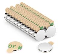 Magneti al Neodimio Wukong 10x1mm | Confezione da 80, Mini Magneti Estremamente Potenti Rotondi Piccoli Magneti Per Lavagna Magnetica per Lavagna Magnetica, Frigorifero, Artigianato, Ufficio, Cucina