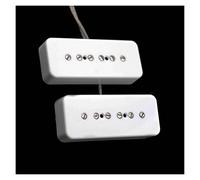 Magneti Alnico V Pickup Per Chitarra Pickup Al Collo/ponte Per La Sostituzione Di Parti Di Chitarra Elettrica Stile For For LP Accessori di Ricambio per Chitarra (Color : WH_1 Set)