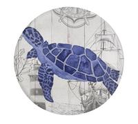 Magneti da frigorifero in vetro a tema tartarughe nautiche spiaggia oceano 4 pz conchiglie stelle marine spiaggia costiera magnete adesivo estetico cucina frigorifero magneti decorazione regalo