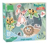 Vilac- Magnets Jungle Michelle Carlslund Biciclette e Skateboard per Dita, Multicolore, 8546