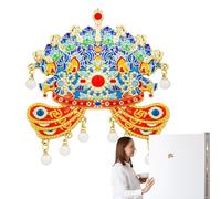 Magneti di Forte, Magneti di estetica,Magnet Tradizionale Frigorifero Corona di Phoenix Cinese | Souvenir da collezione, Decorazioni per la cucina per bambini Amici Famiglia Maestri