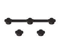 Magneti di linea in silicone per Air Fryer, supporto sicuro anti-bruciore per Airfryer, blocco di fissaggio della carta oleata, per casa, dormitorio, ufficio, appartamento, festa,