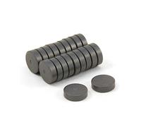 Magneti Ferrite Y10 Per Arti, Mestieri, Produzione Di Modelli, Fai -Da -Te E Hobby - 10mm Dia x 3mm Di Spessore - 0,145kg Di Tiro - Pacco Di 20