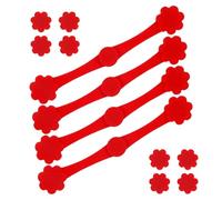 Magneti in silicone per friggitrice ad aria, 12 pezzi, supporto magnetico in silicone per carta pergamena, tenuta sicura e prevenzione delle ustioni, per cucina, casa, festa, ristorante, residenza