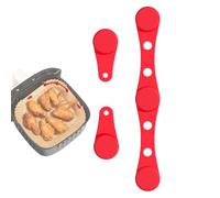 Magneti in silicone per friggitrice ad aria - Fibbia magnetica resistente alle alte temperature | Accessori friggitrice ad aria per fodere di carta secretoria | Ideale per la cottura, la guarigione