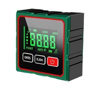 Magneti laterali elettronici Inclinometro digitale Ricarica USB Materiali ABS Strumento professionale Alta Misurazione digitale Strumento