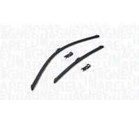 MAGNETI MARELLI 00723114311 - Coppia spazzole tergicristallo anteriore 600+380mm