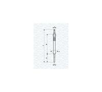MAGNETI MARELLI Candeletta 062900051304 Candeletta VW,SKODA,AUDI,Golf V Hatchback (1K1),TOURAN (1T1, 1T2),Passat Variant (3C5),GOLF PLUS (5M1, 521)