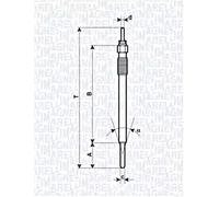 MAGNETI MARELLI 062900091304 Candeletta