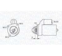 Magneti Marelli 063280036010 - Motorino D'Avviamento
