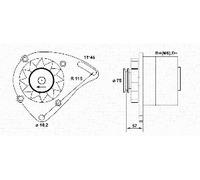 MAGNETI MARELLI 063321000010 Alternatore
