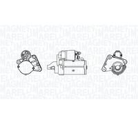 MAGNETI MARELLI 063720113910 Motorino d'avviamento per CITROËN,DS,MINI,OPEL,PEUG